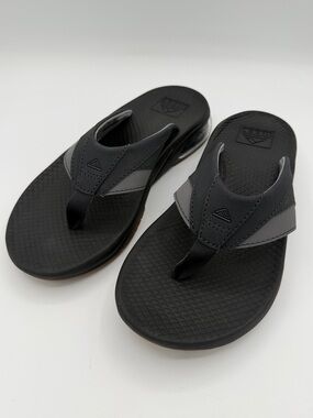 Reef Fanning +, black/gum